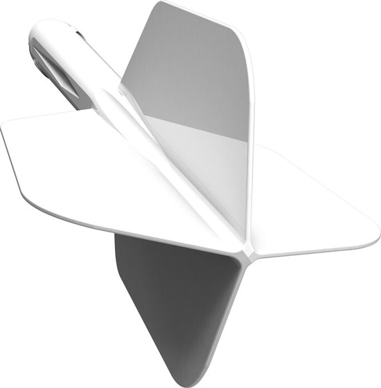 Mission Force 90 Slim White - Dart Flights van Mission