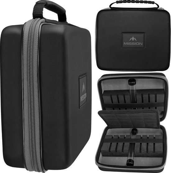 Mission Freedom Luxor Wallet - Dart Case Grijs van Merkloos