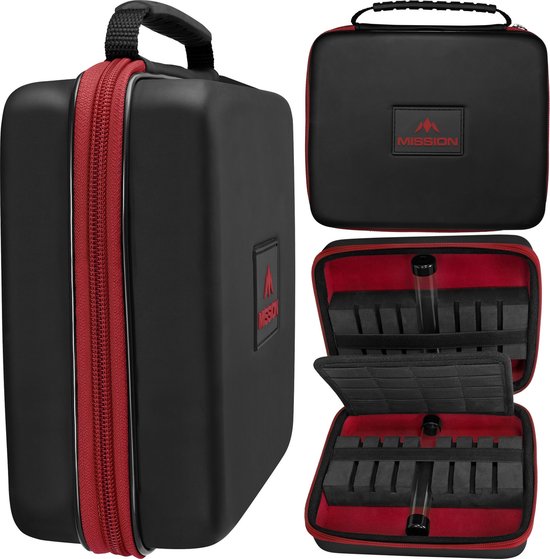 Mission Freedom Luxor Wallet - Dart Case Rood van Mission