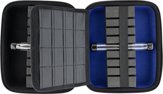 Mission Freedom Luxor Wallet V2 - Dart Case - Blauw van Mission