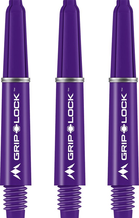 Mission Grip Lock - Paars - Short van Mission