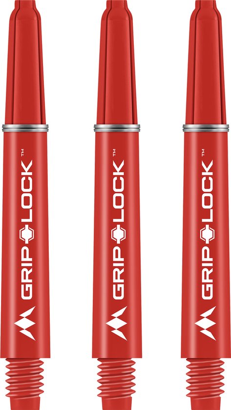 Mission Grip Lock - Rood - Short van Mission
