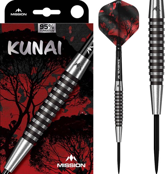 Mission Kunai Black 95% - Dartpijlen van Merkloos