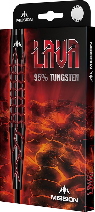 Mission Lava 95% - Dartpijlen van Mission