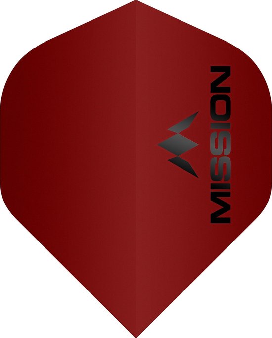 Mission Logo Std No2 Matte Red van Mission
