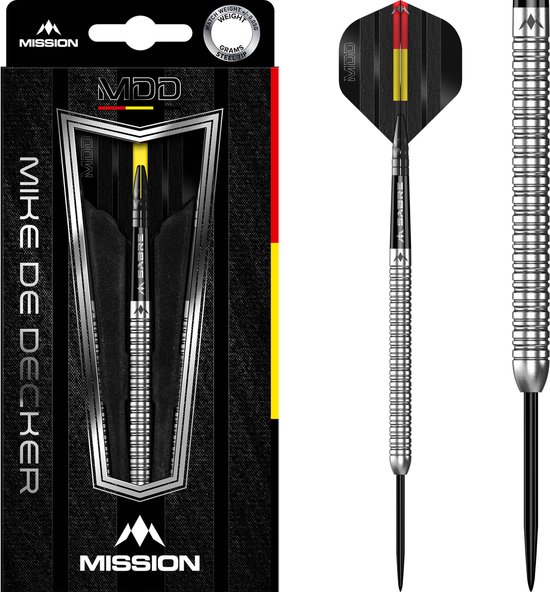 Mission Mike de Decker 95% - Dartpijlen 24 Gram van Mission