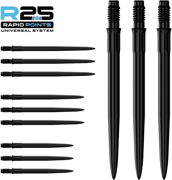 Mission R2.5 Rapid Points SM1 Black 35 mm