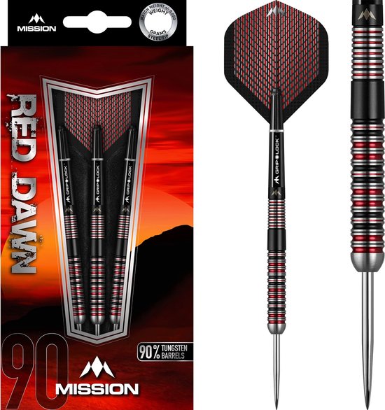 Mission Red Dawn M1 90% - Dartpijlen - 22 Gram van Mission