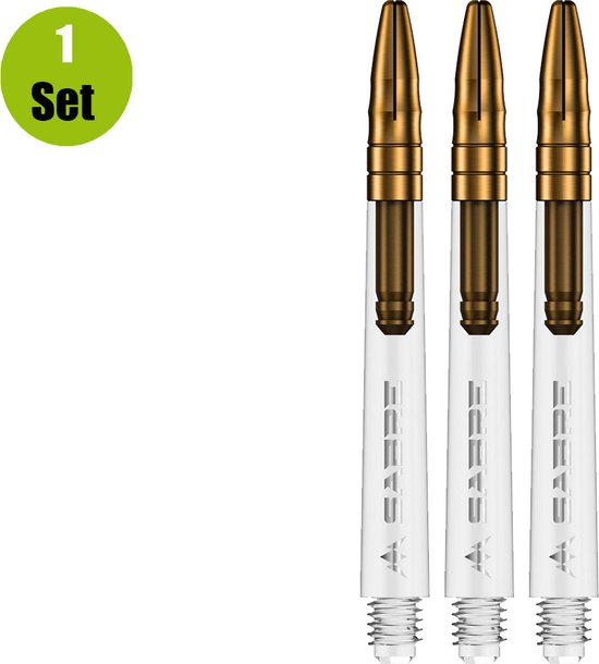 Mission Sabre Shafts Clear – Gouden Top – Medium van Mission