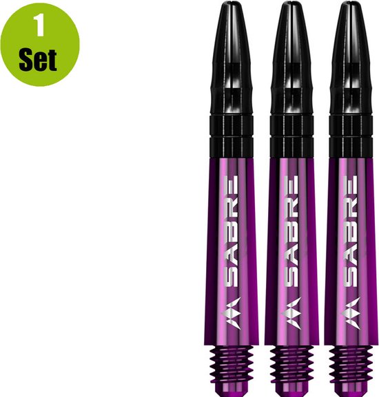 Mission Sabre Shafts Paars – Zwarte Top – Short van Mission