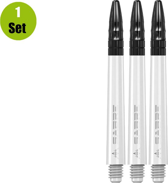 Mission Sabre Shafts Wit – Zwarte Top – Medium van Mission