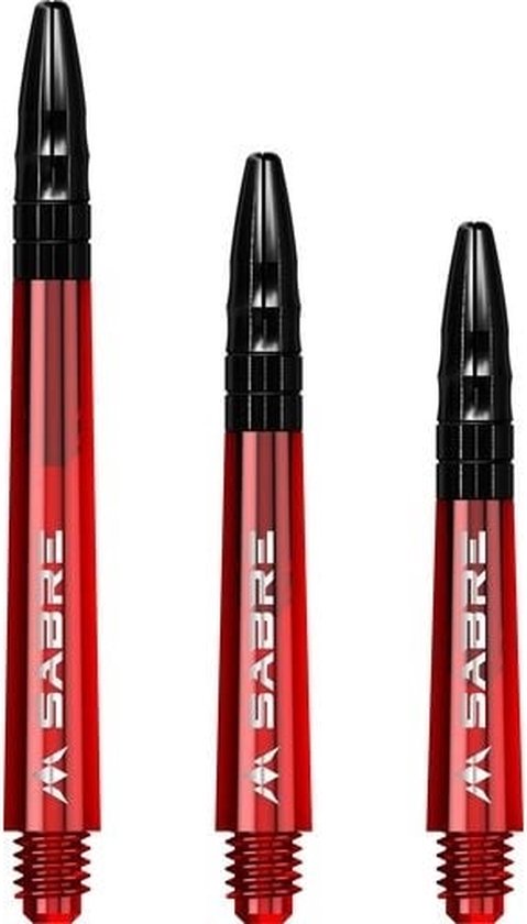 Mission Sabre Shafts Zwart – Rode Top – Medium van Mission