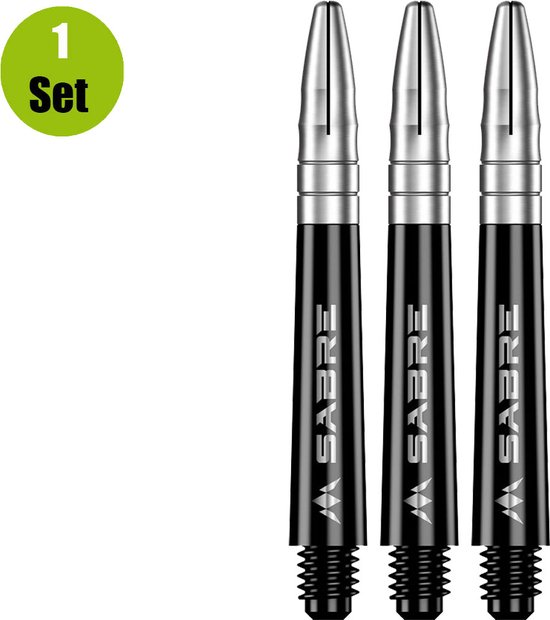 Mission Sabre Shafts Zwart – Zilveren Top – In Between van Mission