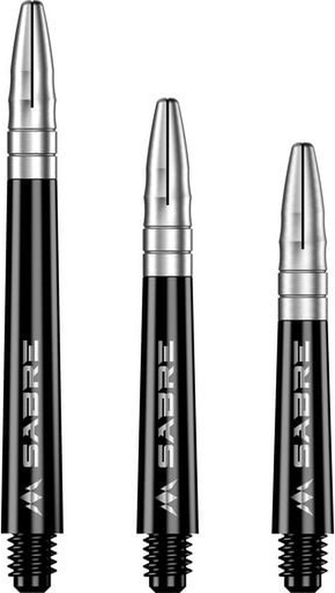 Mission Sabre Shafts Zwart – Zilveren Top – Medium van Mission