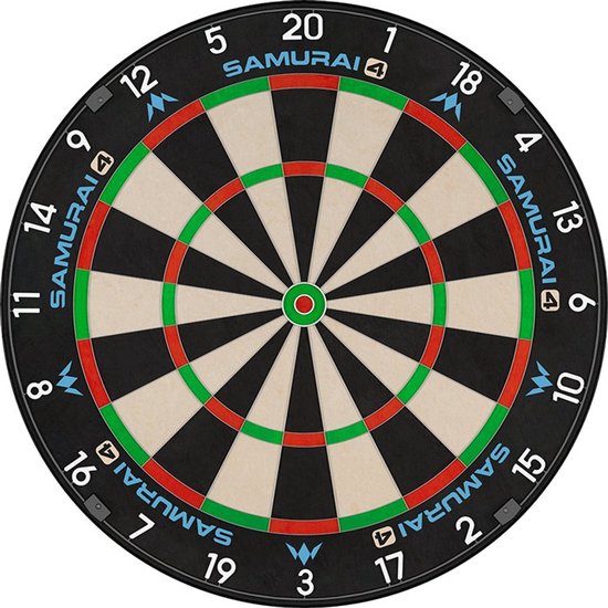 Mission Samurai 4 - Professional Dartbord van Merkloos