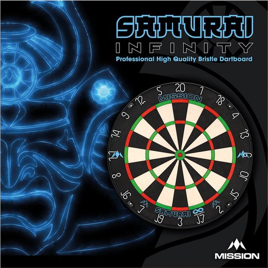 Mission Samurai Infinity Dartbord van Mission