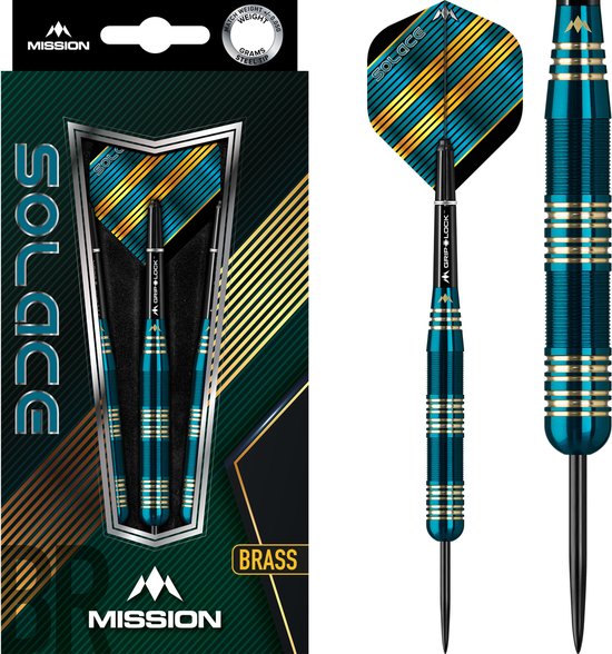 Mission Solace M2 Brass - Dartpijlen van Mission