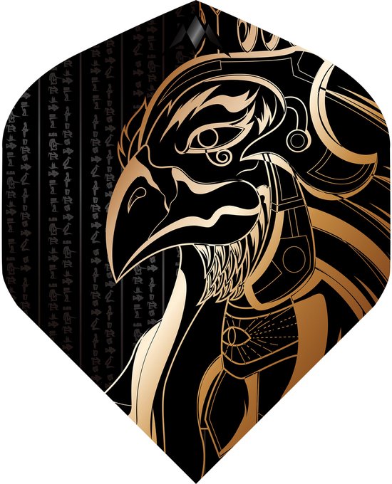 Mission Solo Horus NO2 - Dart Flights van Merkloos