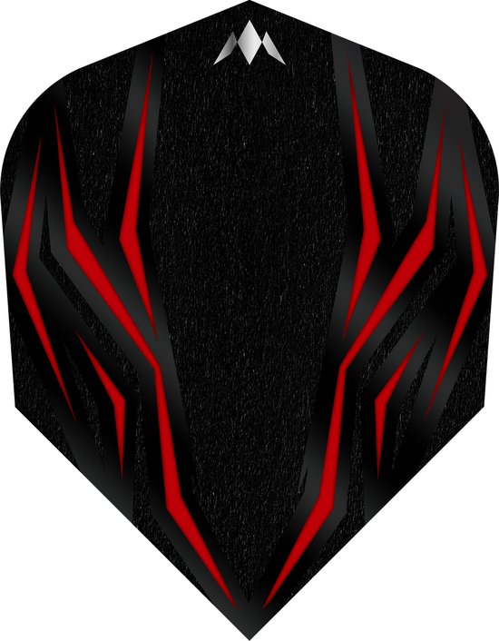 Mission Solo Lava Red NO6 - Dart Flights
