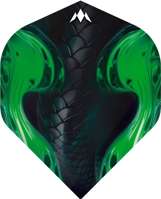 Mission Solo Venom NO2 - Dart Flights van Merkloos