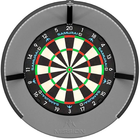 Mission Torus 270 Black - Dartbord Verlichting van Mission