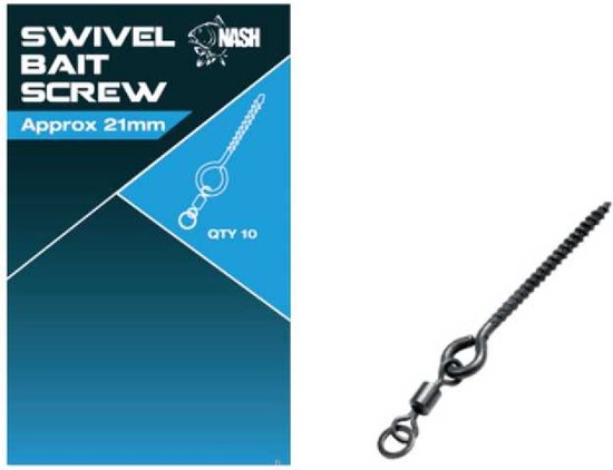 Nash Swivel Bait Screw 21 mm van Nash