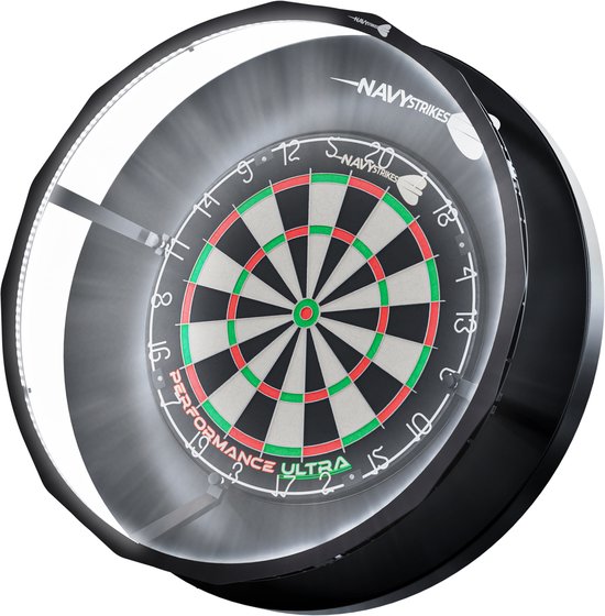 Navy Strikes 360° LED Dartbord Verlichting - Dimbaar - 120 LEDs - 3 Meter Kabel - Dart - Darts van Navy Strikes