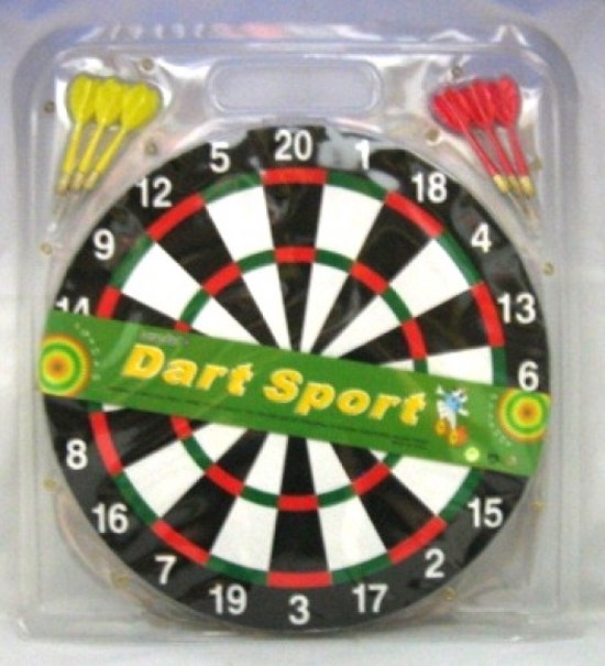 No brand Dartbord 37cm van Merkloos