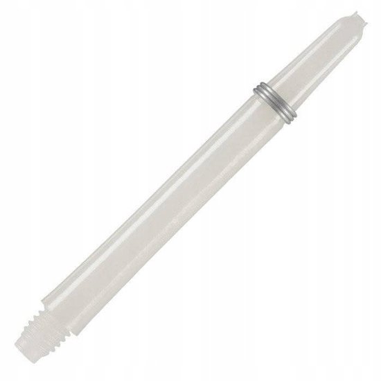 Nylon Dart Shafts Kort Wit - 3 stuks
