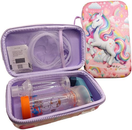 Omgoods - Hard Beschermcase voor Inhalator - Unicorn Design met Ster Handleiding van omgoods