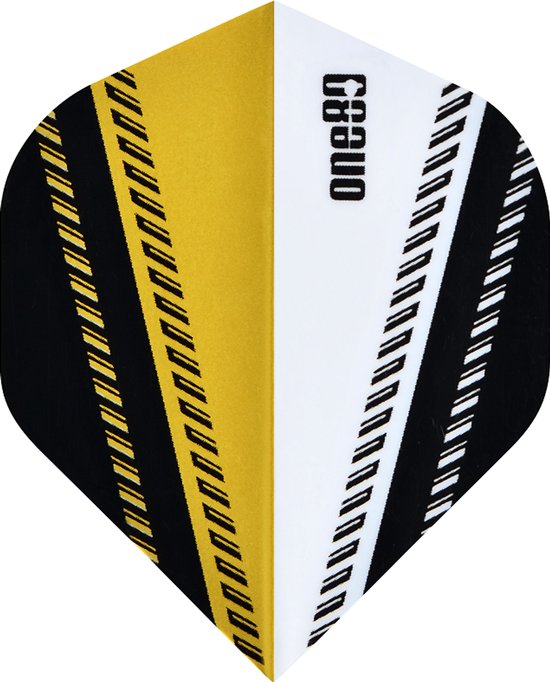 ONE80 V-Flow Gold - Dart Flights van Merkloos