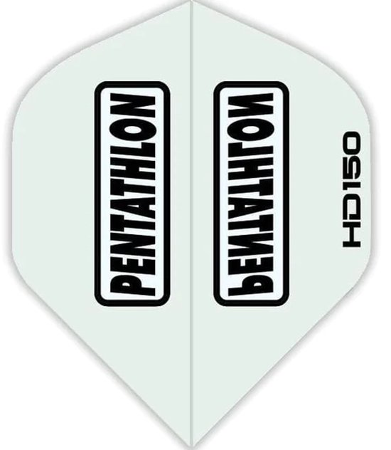 Pentathlon HD 150 - Clear - Dart Flights van Merkloos