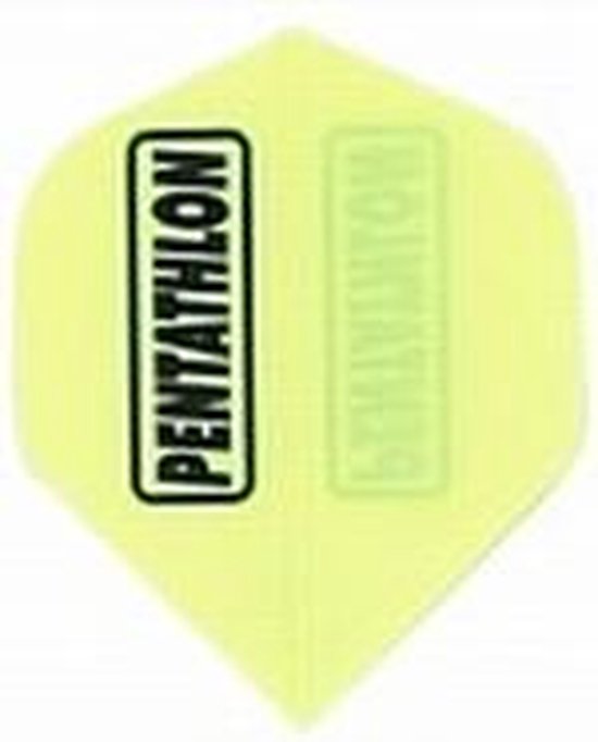 Pentathlon Poly Fluro Yellow Std  Set Ã  3 stuks van Pentathlon