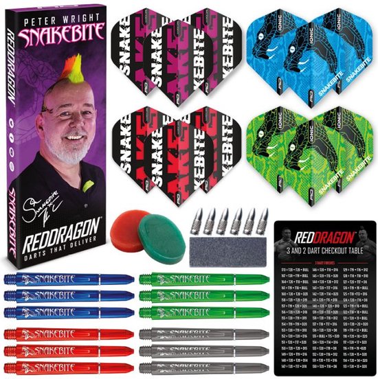 Peter Wright Accessory Pack van Unicorn
