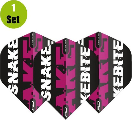 Peter Wright Snakebite Dartflights - - () van Winmau