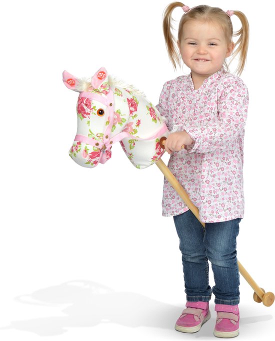 Pink Papaya Stokpaard met Geluidsfunctie Flower van Pink Papaya