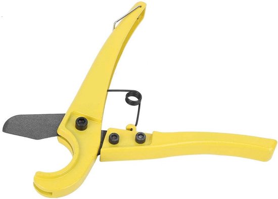 Plastic Tube Scissors - PVC Pipe Cutter - Air Water Tube Hose Cutting Pliers - Steel Non-slip Plumbing Scissors - Pipe Cutting Tool voor Doe-het-zelf Projecten