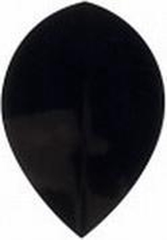 Poly Flights Pear Black  Set Ã  3 stuks van Harrows