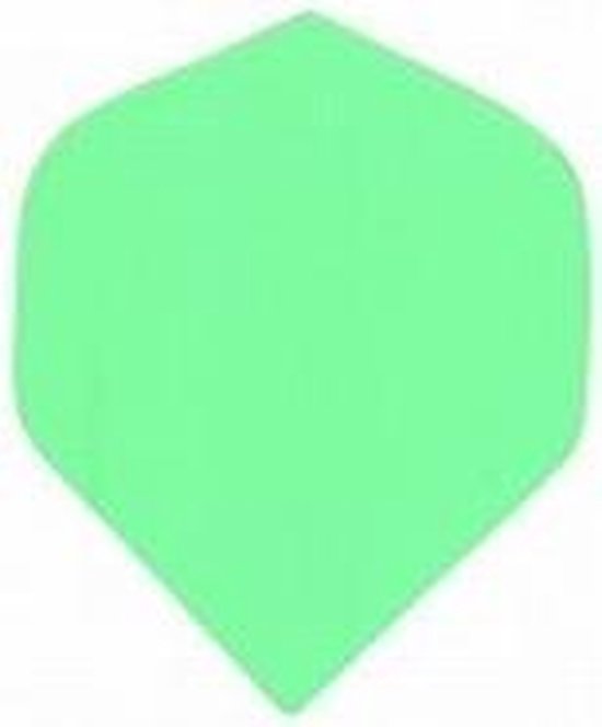 Poly Flights Standaard Fluro Green  Set Ã  3 stuks van Unicorn