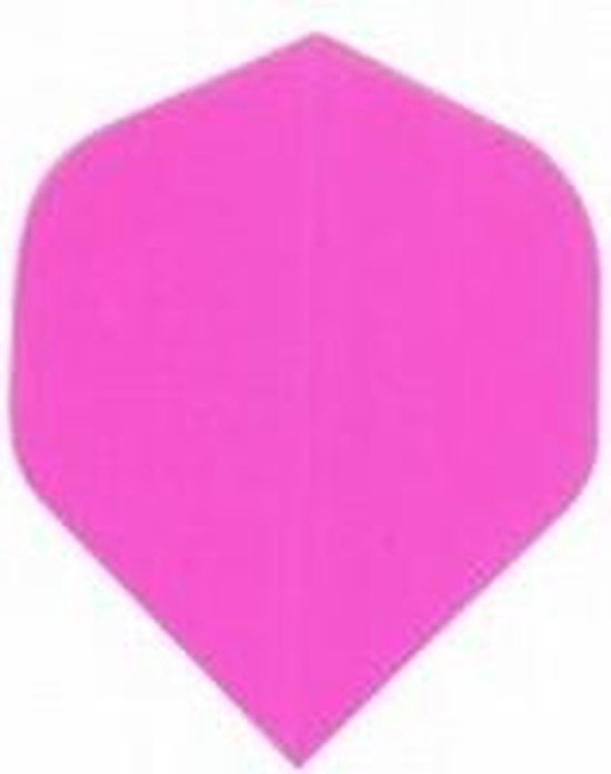 Poly Flights Standaard Fluro Pink  Set Ã  3 stuks van Harrows