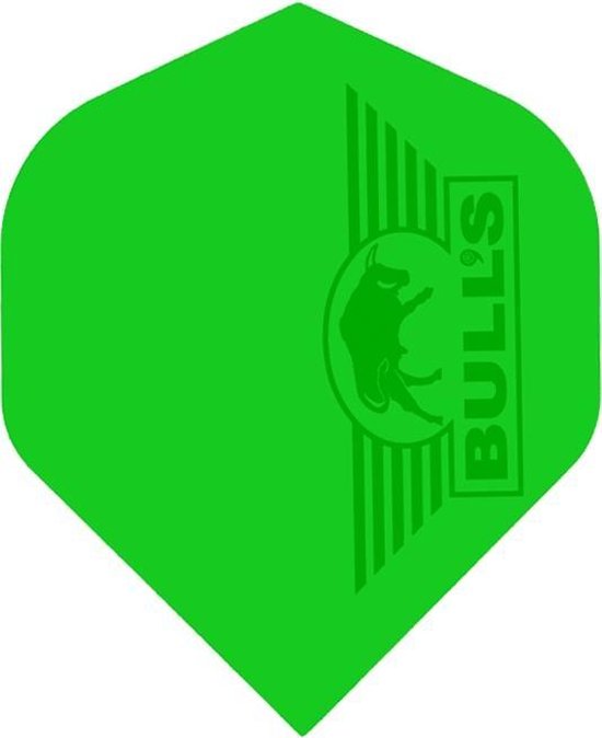 Poly Green - Dart Flights van Bull's