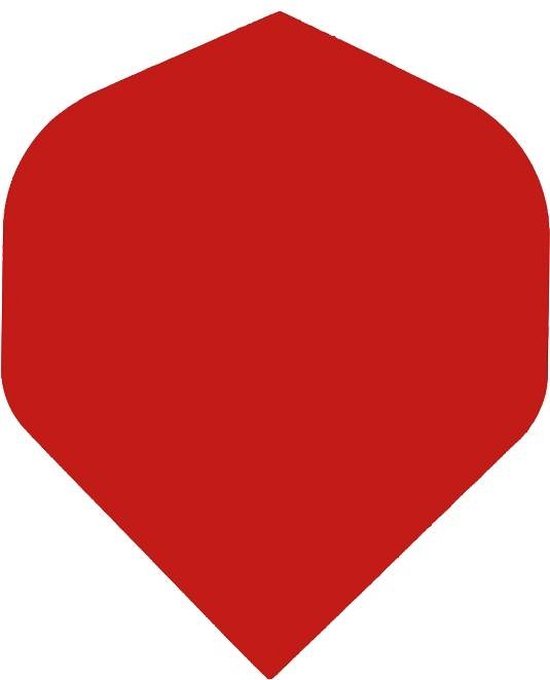Poly Red - Dart Flights van Harrows