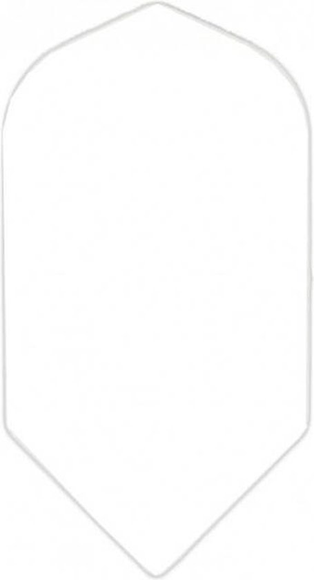 Poly Slim White - Dart Flights
