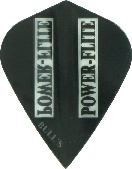 POWERFLITE L Transparent Kite ''Black'' van Amigo