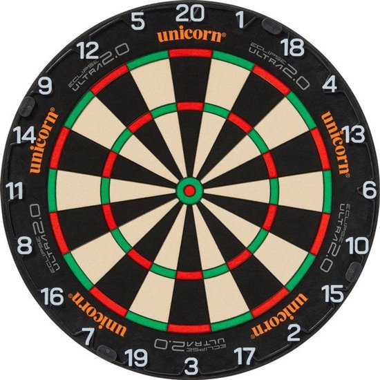 [PRE ORDER] Unicorn Eclipse Ultra 2.0 - Professioneel Dartbord van Merkloos