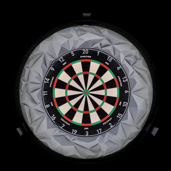Precise180 Subterra Graphite 3D - Dartbord Surround