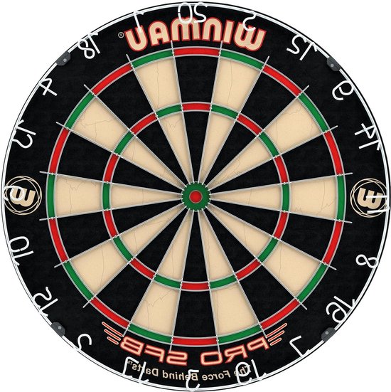 Pro SFB Borstel Dartbord - Kwaliteit en Duurzaamheid Dartbord van Longfield Games