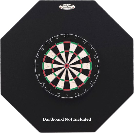 Professioneel dartbord achterbord 36 inch - Achthoekig wandbeschermer voor dartbord van Merkloos