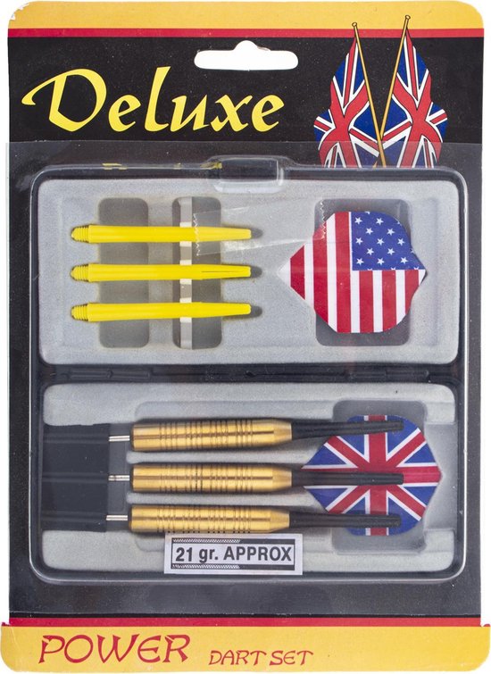 Professionele Dartpijlen 21 gr 3 stuks in doos - power dart set van Powerdart