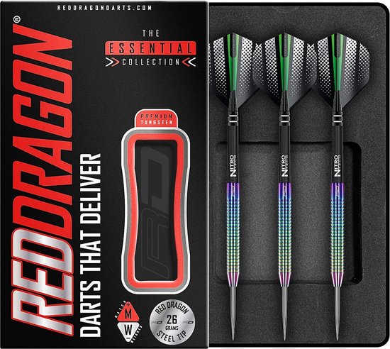 Professionele Dartpijlen | Stalen Darts |  Dragonpijl | 20 Gram | PVD Coating van Dragonpijl